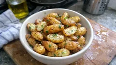 新じゃがは丸ごと揚げが正解：160℃でじっくり、外カリ中ほく「コロコロじゃがいもフライ」