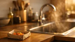 新聞紙とチラシで作る使い捨てミニゴミ箱の折り方 料理中の生ごみがスッキリ