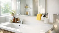 洗面所が散らかるを卒業する浮かせる収納で天板が一気に片づくコツ