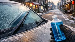 冬の朝にウォッシャー液が出ない原因は凍結かも、今すぐできる安全な解凍手順